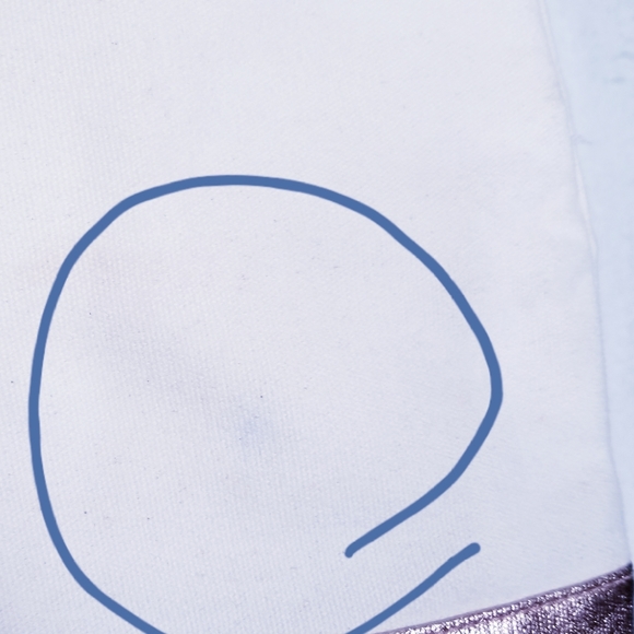 Women's Victoria's Secret Tote Bag Ivory & Gold - Picture 3 of 4